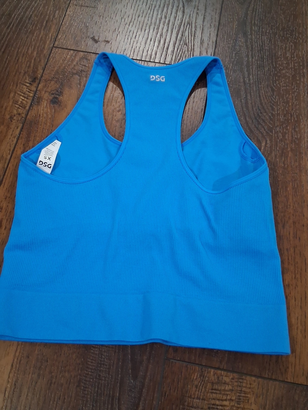 DSG Seamless Racerback Sports Bra - Bright Blue